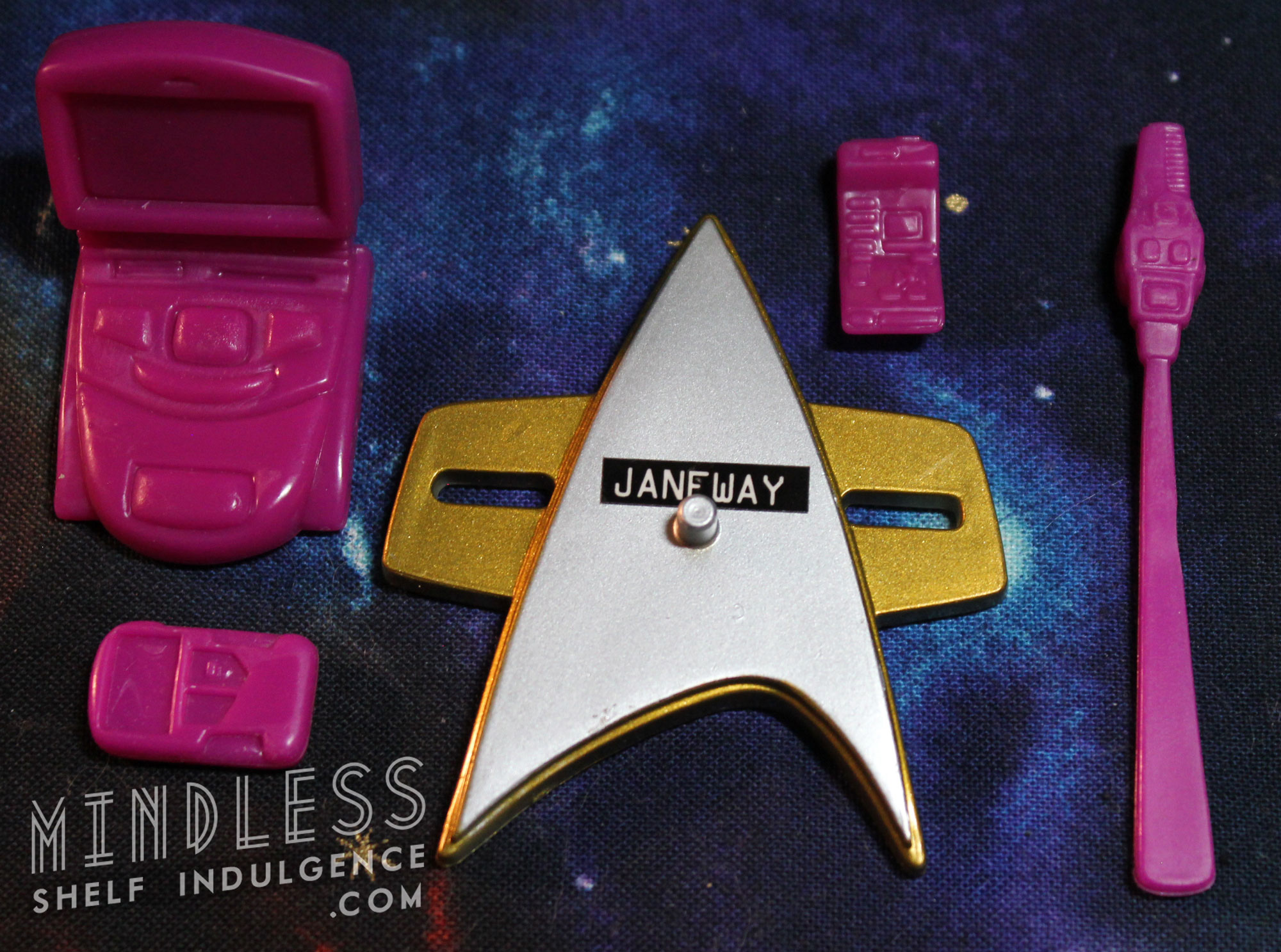Captain Janeway's accessories