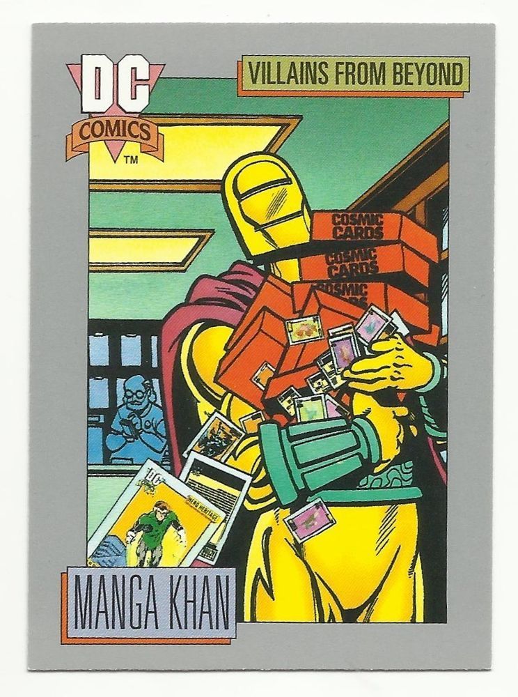 Manga Khan trading card