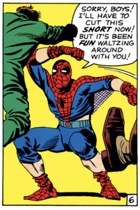 Spider-Man cuts things short