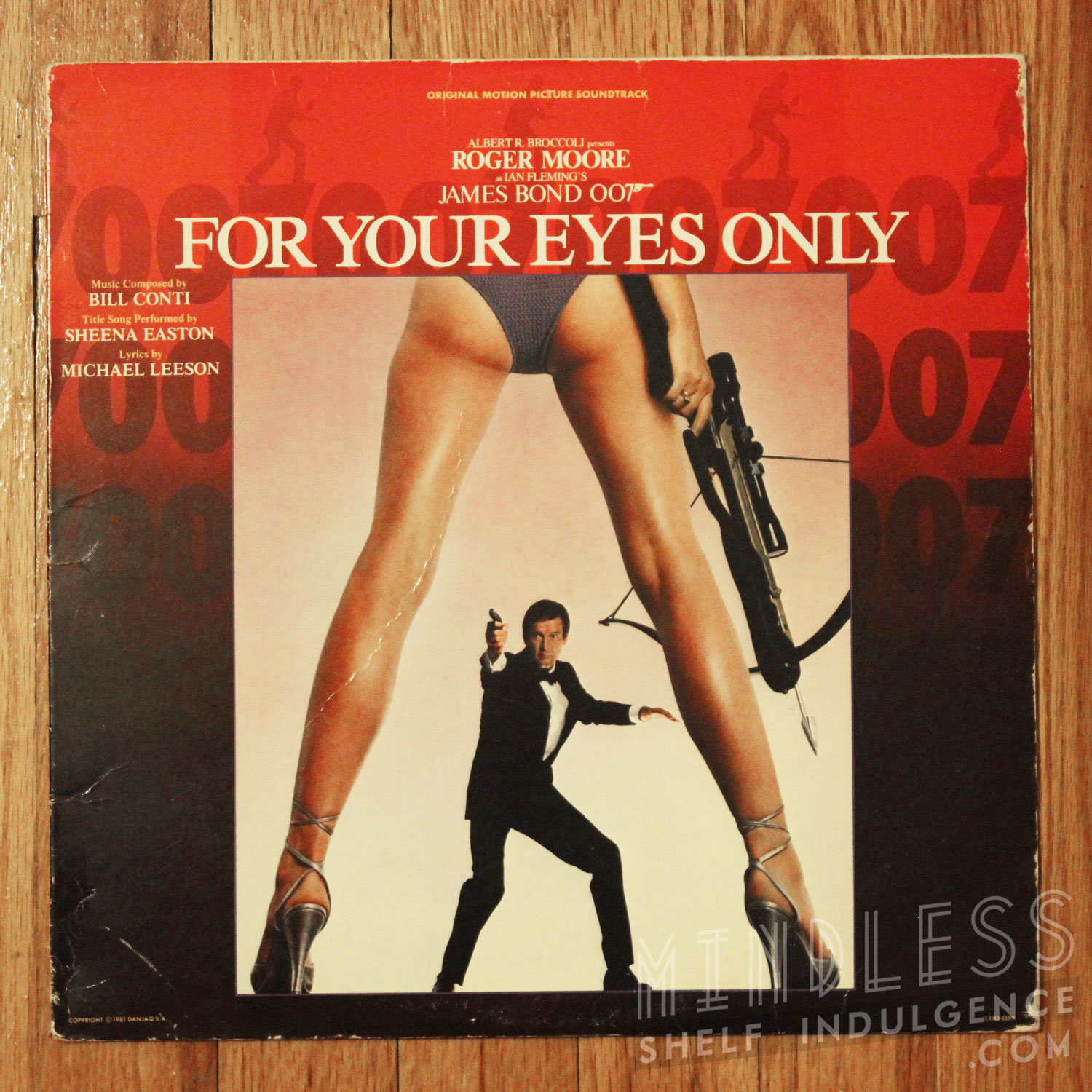 For Your Eyes Only 007 LP