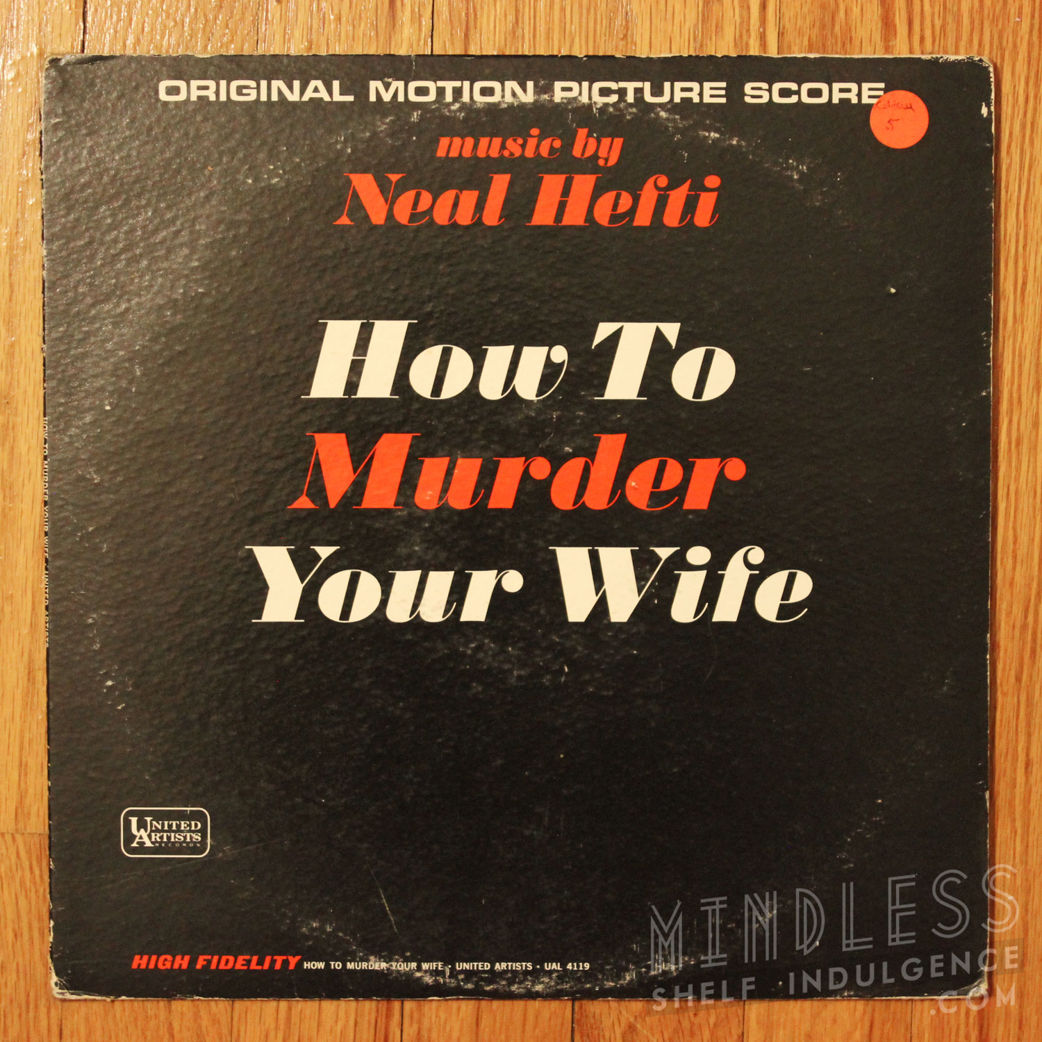 How To MUrder Your Wife LP by Neal Hefti