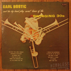 Earl Bostic Swinging 30s LP