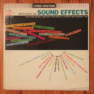 Spotlight On Sound Effects LP