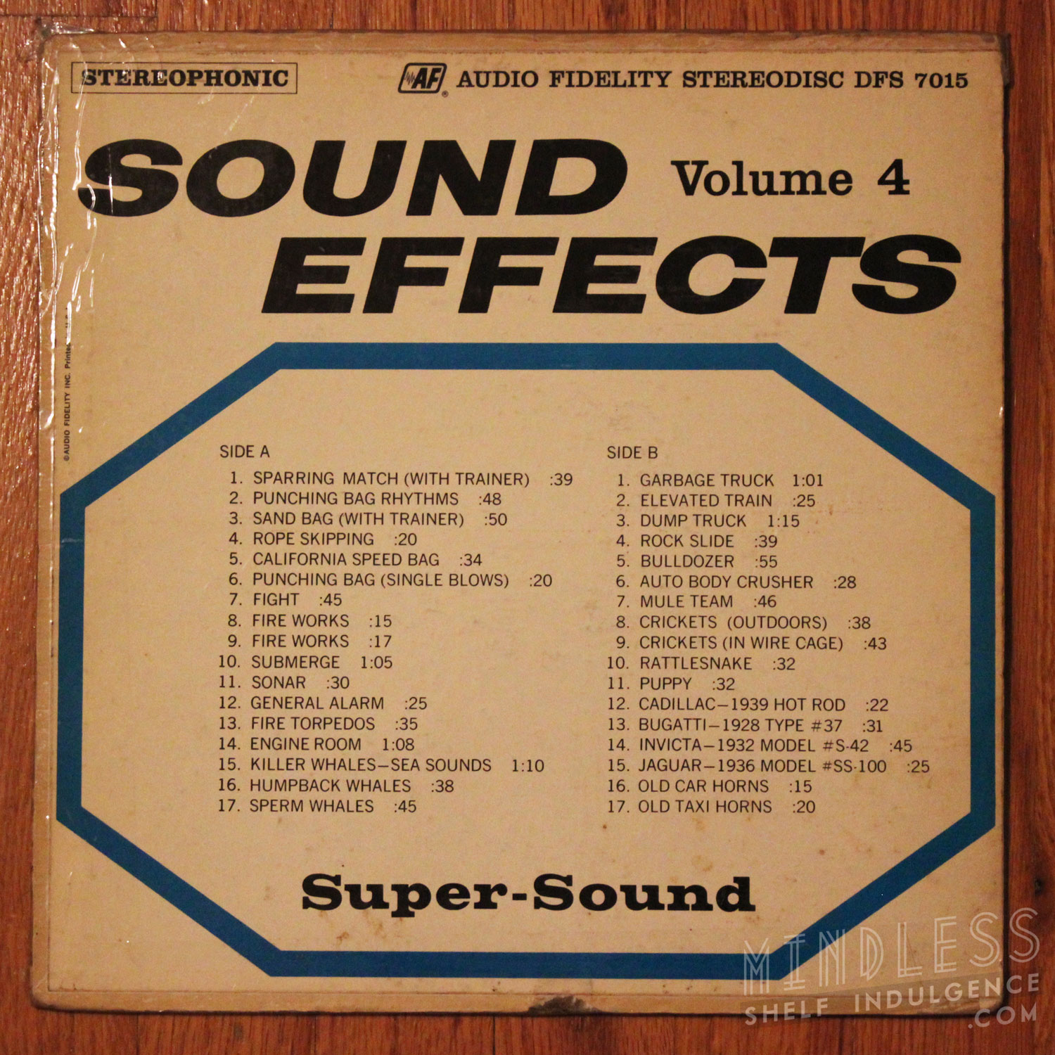 Sounds Effects Vol. 4 LP