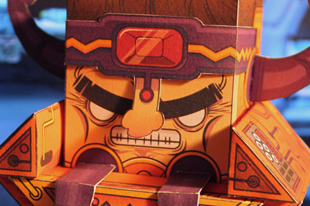 MODOK Papercraft