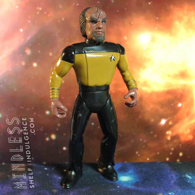 Lt. Commander Worf in Generations - Mindless Shelf Indulgence