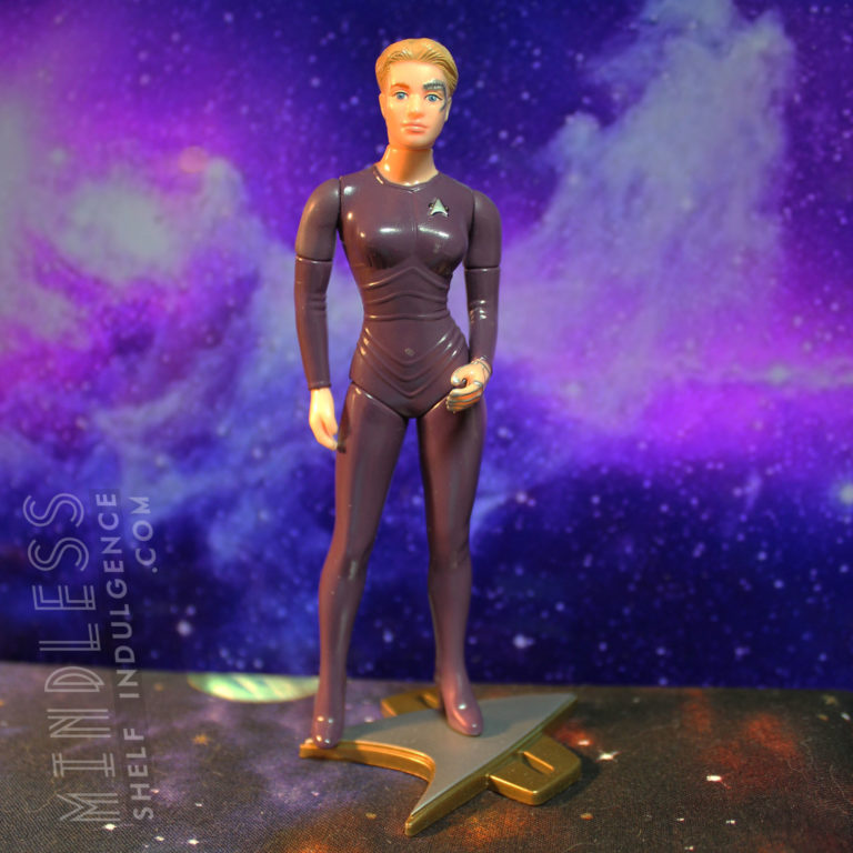 Seven of Nine action figure, purple