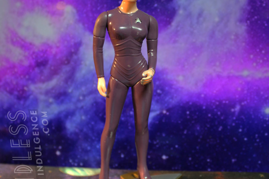 Seven of Nine action figure, purple